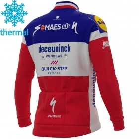 Radtrikot 2021 Deceuninck-Quick-Step Winter Thermal Fleece N001